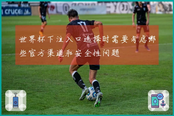 世界杯下注入口选择时需要考虑哪些官方渠道和安全性问题
