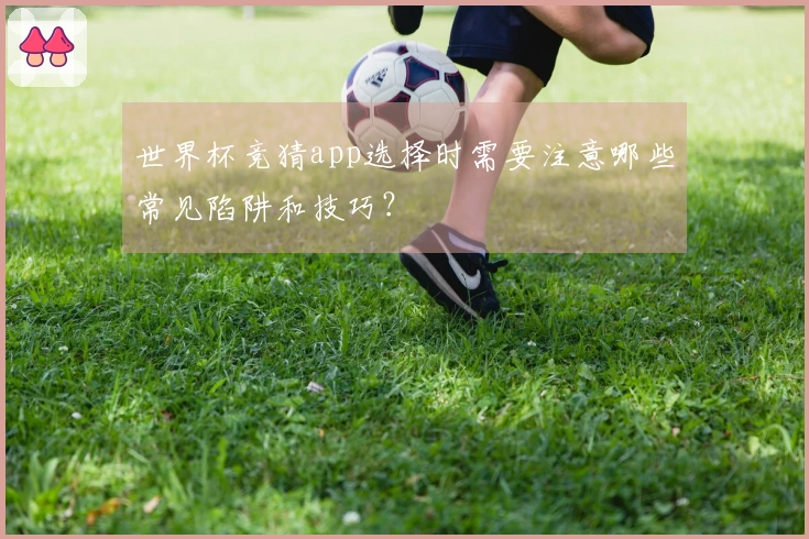 世界杯竞猜app选择时需要注意哪些常见陷阱和技巧？