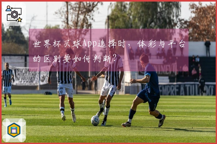 世界杯买球App选择时，体彩与平台的区别要如何判断？