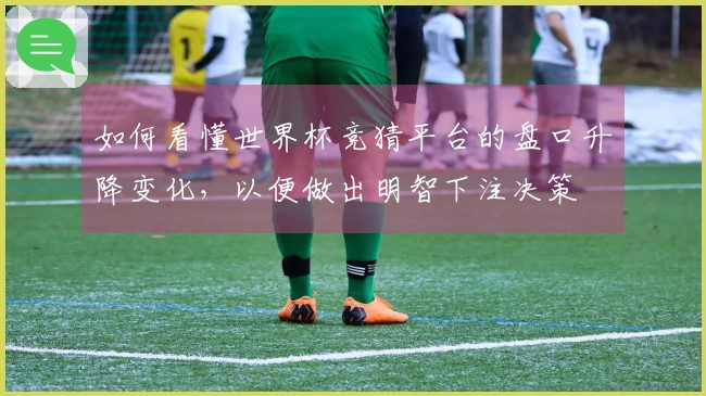 如何看懂世界杯竞猜平台的盘口升降变化，以便做出明智下注决策