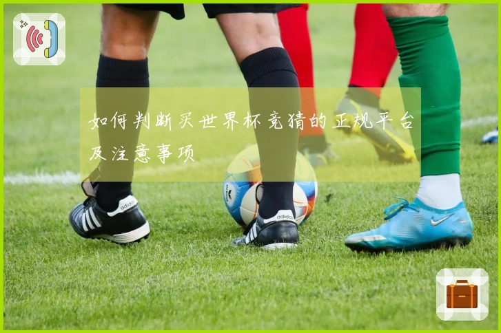 如何判断买世界杯竞猜的正规平台及注意事项